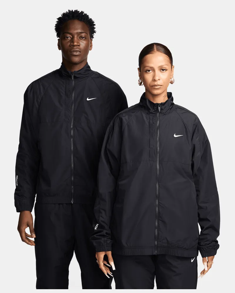 Nike NOCTA Northstar Trainingsjacke aus Nylon - Schwarz Schwarz