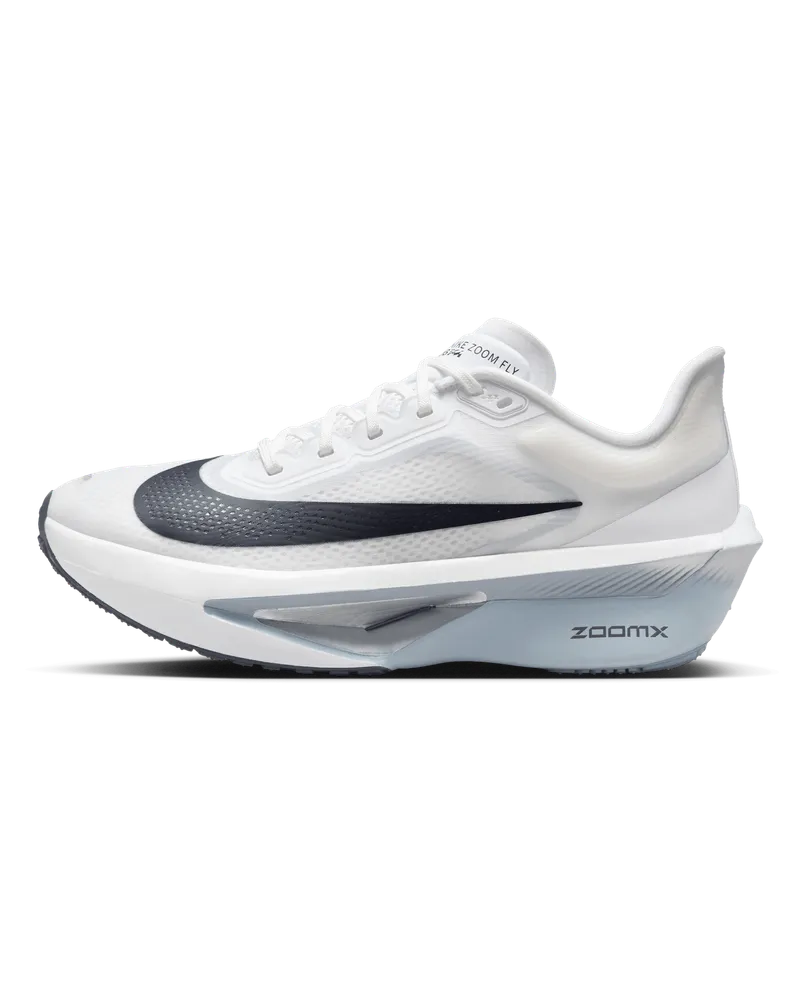 Nike Zoom Fly 6 Straßenlaufschuh für Wettkämpfe (Damen) - Weiß Weiß