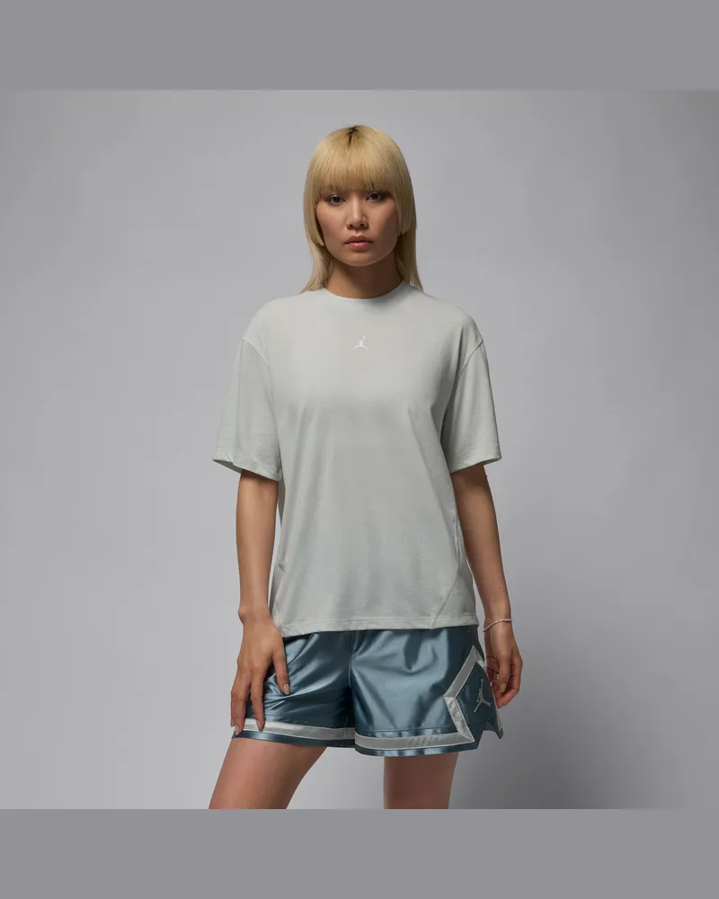 Jordan Sport Diamond Kurzarmshirt für Damen - Grau Grau