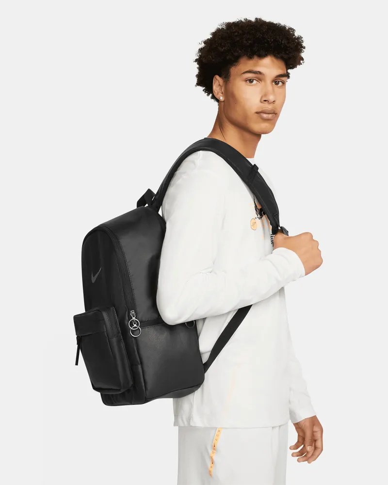 Nike Heritage Winterfester Eugene Rucksack (23 l) - Schwarz Schwarz