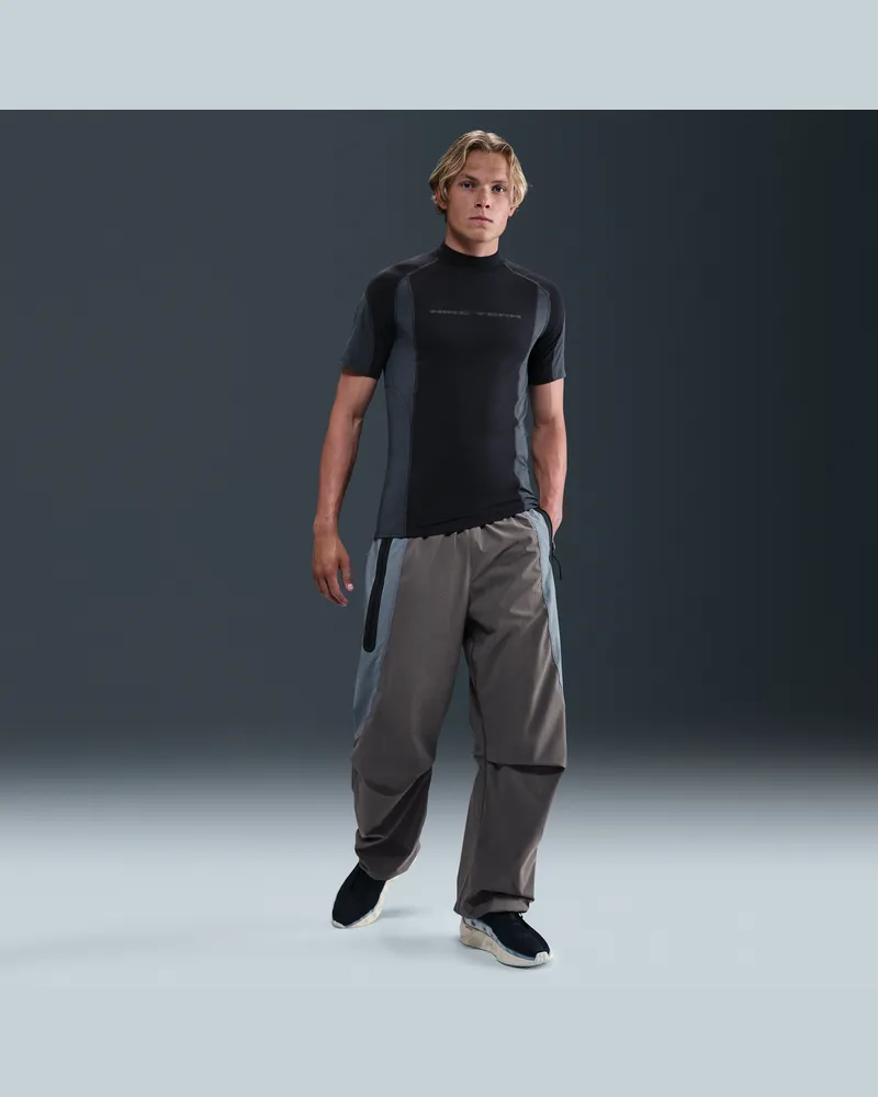 Nike Tech Dri-FIT Oversize-Webhose mit Blockfarben (Herren) - Grau Grau