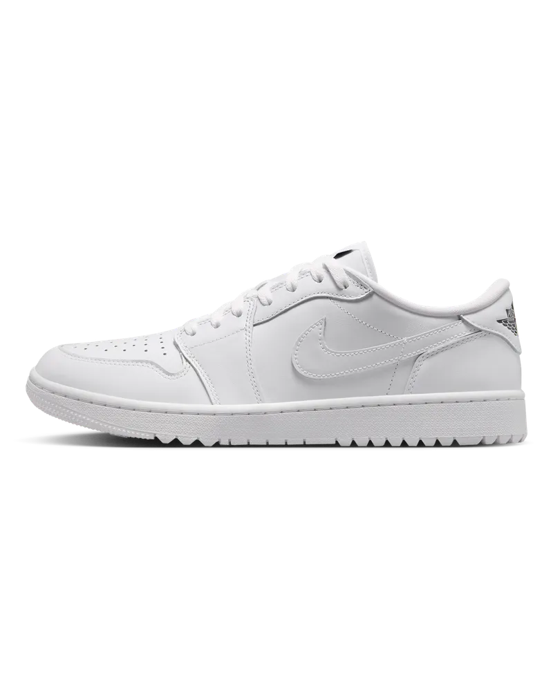 Jordan Air  1 Low G Golfschuh - Weiß Weiß