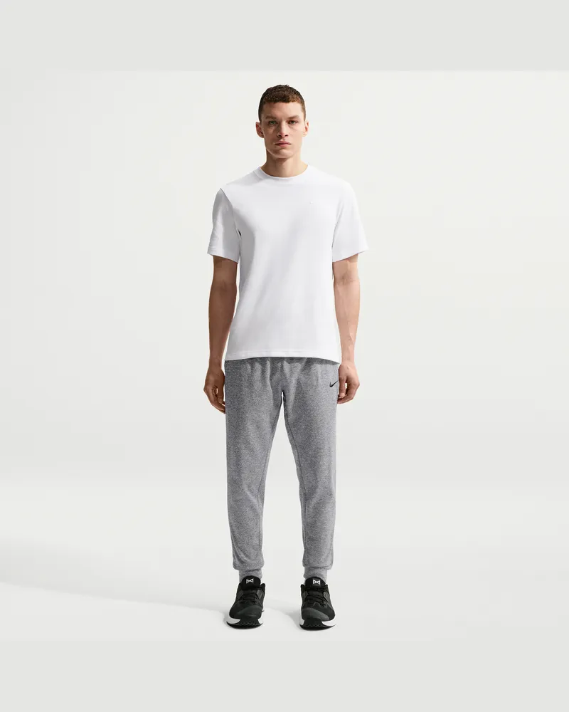 Nike Therma schmal zulaufende Therma-FIT Fitnesshose für Herren - Grau Grau