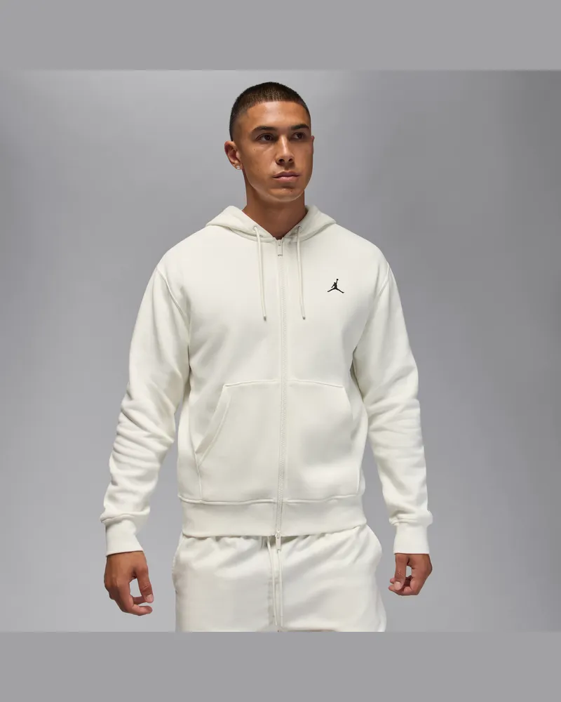 Jordan Brooklyn Fleece Kapuzenjacke (Herren) - Weiß Weiß