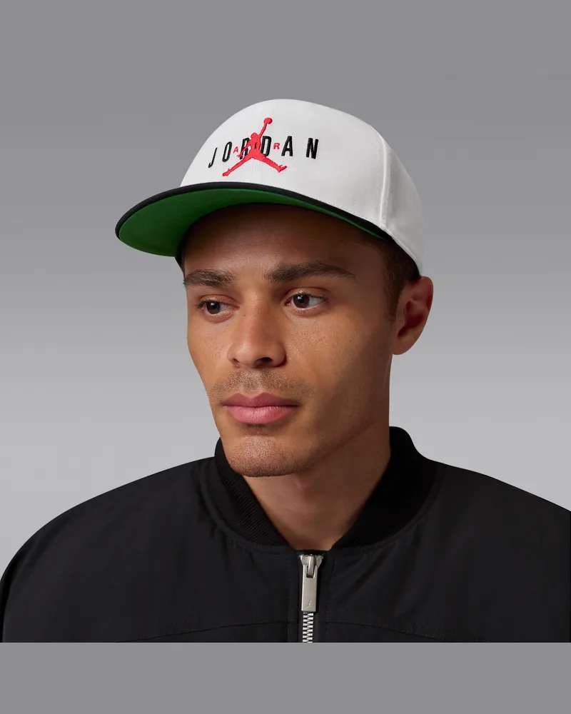 Jordan Pro strukturierte Cap - Weiß Weiß