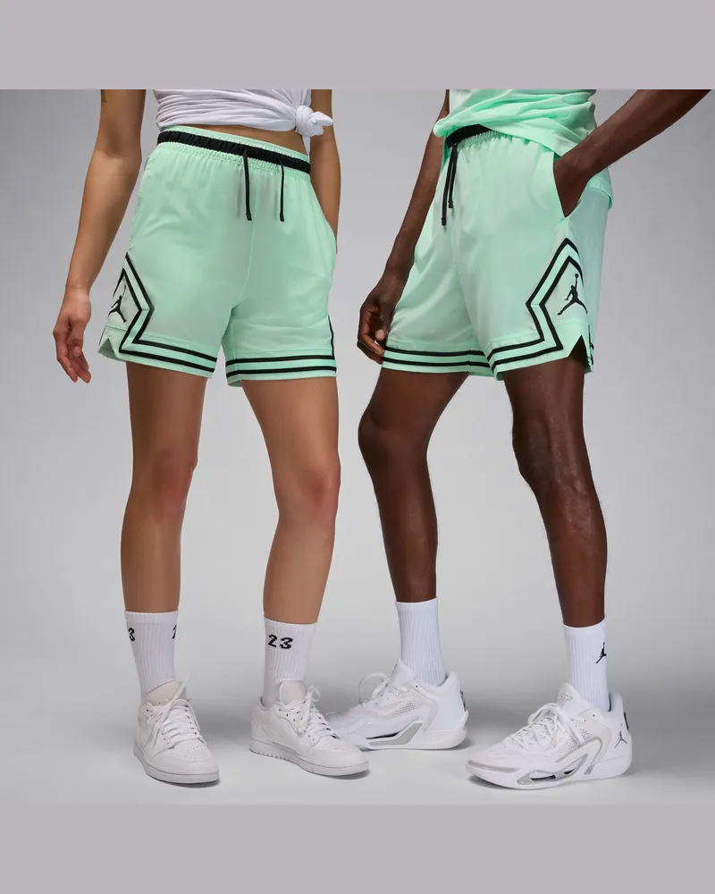 Nike Jordan Sport Diamond Shorts Aus Dri Fit Gewebe FüR Herren GrüN