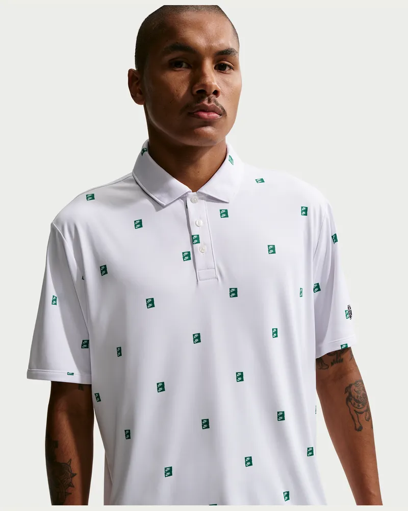 Nike Par Dri-Fit Golf-Poloshirt (Herren) - Weiß Weiß