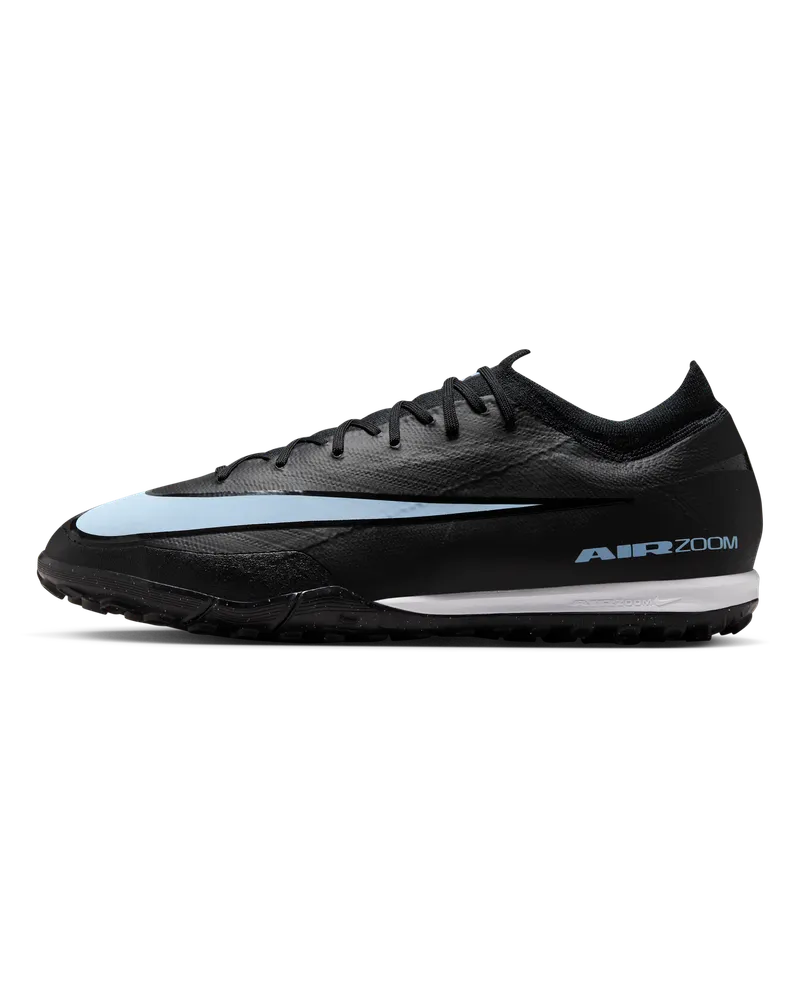 Nike Mercurial Vapor 16 Pro Turf Low-Top Fußballschuh - Schwarz Schwarz