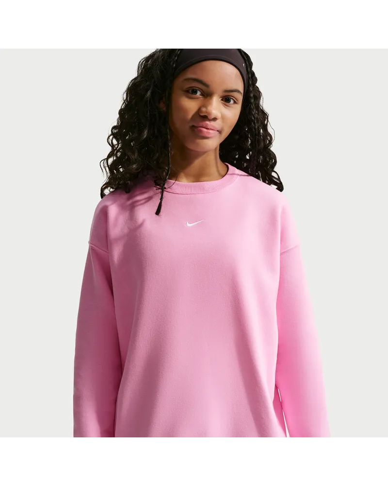 Nike Studio Oversize-Sweatshirt (ältere Kinder, Mädchen) - Pink Pink