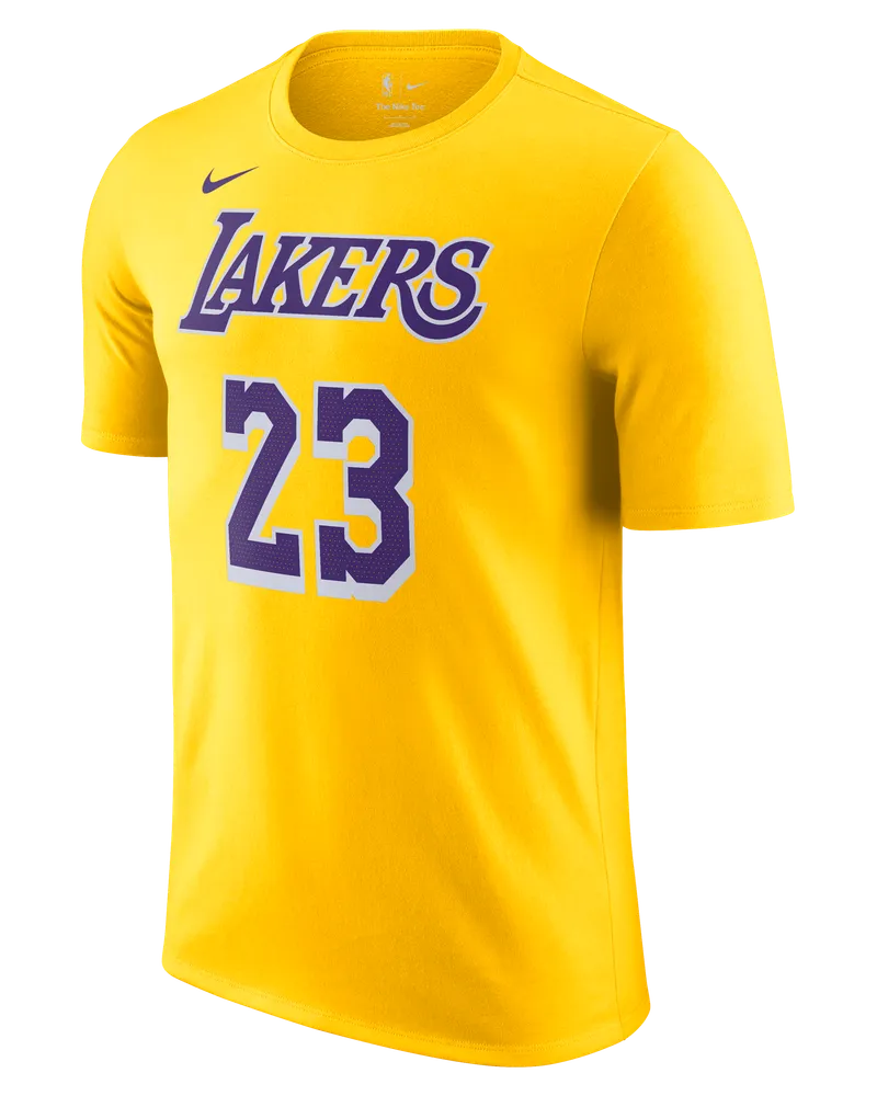 Nike Los Angeles Lakers  NBA-T-Shirt für Herren - Gelb Gelb