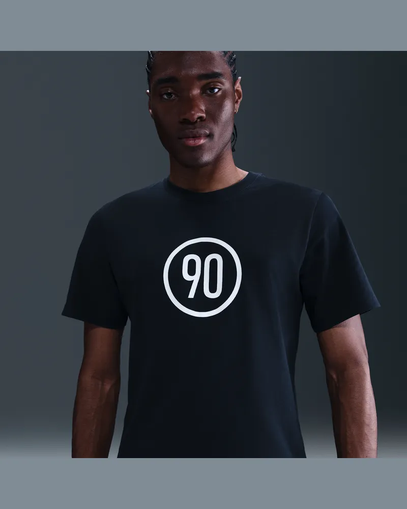 Nike Total 90 Fußball-T-Shirt (Herren) - Schwarz Schwarz