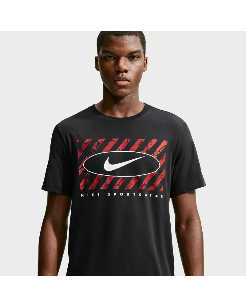 Nike T-Shirt (Herren) - Schwarz Schwarz