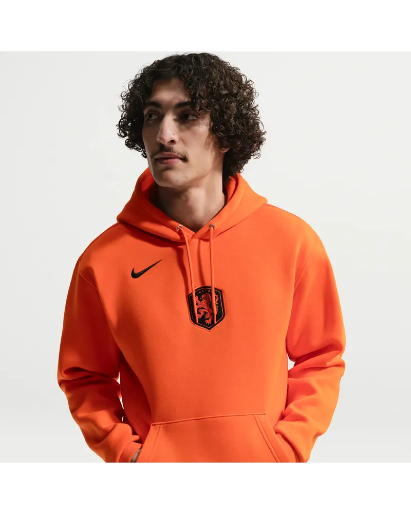 Nike Niederlande Club  Fußball-Hoodie für Herren - Orange Orange