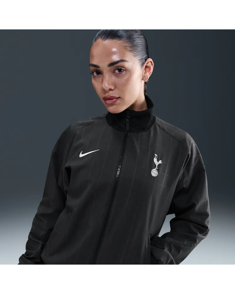 Nike Tottenham Hotspur Strike Away  Dri-FIT Fußball-Hymnenjacke (Damen) - Schwarz Schwarz