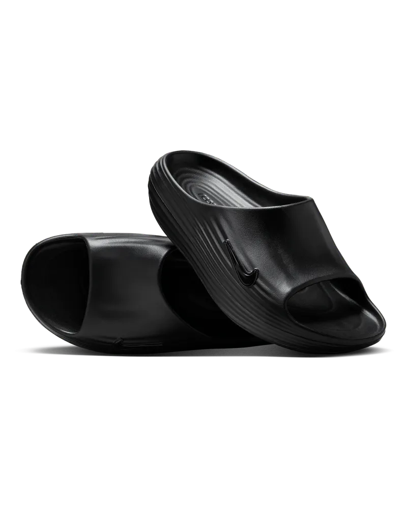 Nike ReactX Rejuven8 Slides (Herren) - Schwarz Schwarz
