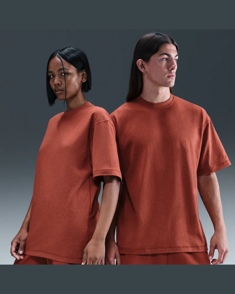 Nike Wool Classics Kurzarm-T-Shirt - Rot Rot