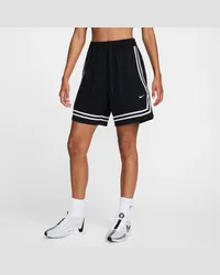 Nike Crossover Basketballshorts mit Dri-Fit-Technologie (ca. 18 cm) (Damen) - Schwarz Schwarz