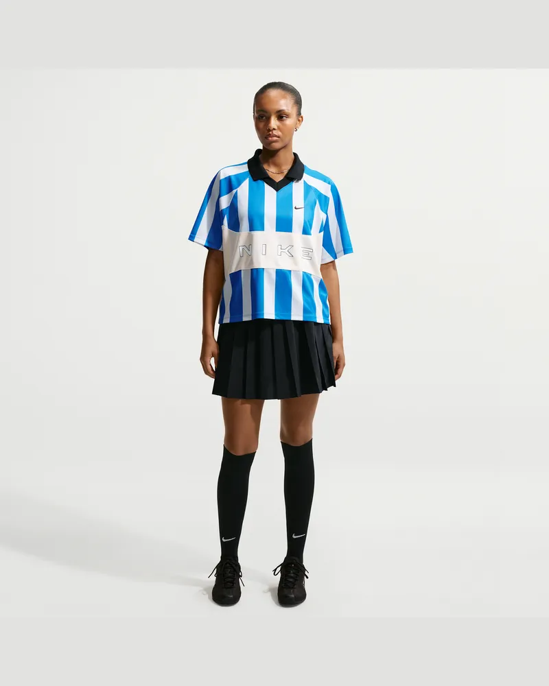 Nike Faltenrock mit mittelhohem Bund (Damen) - Schwarz Schwarz