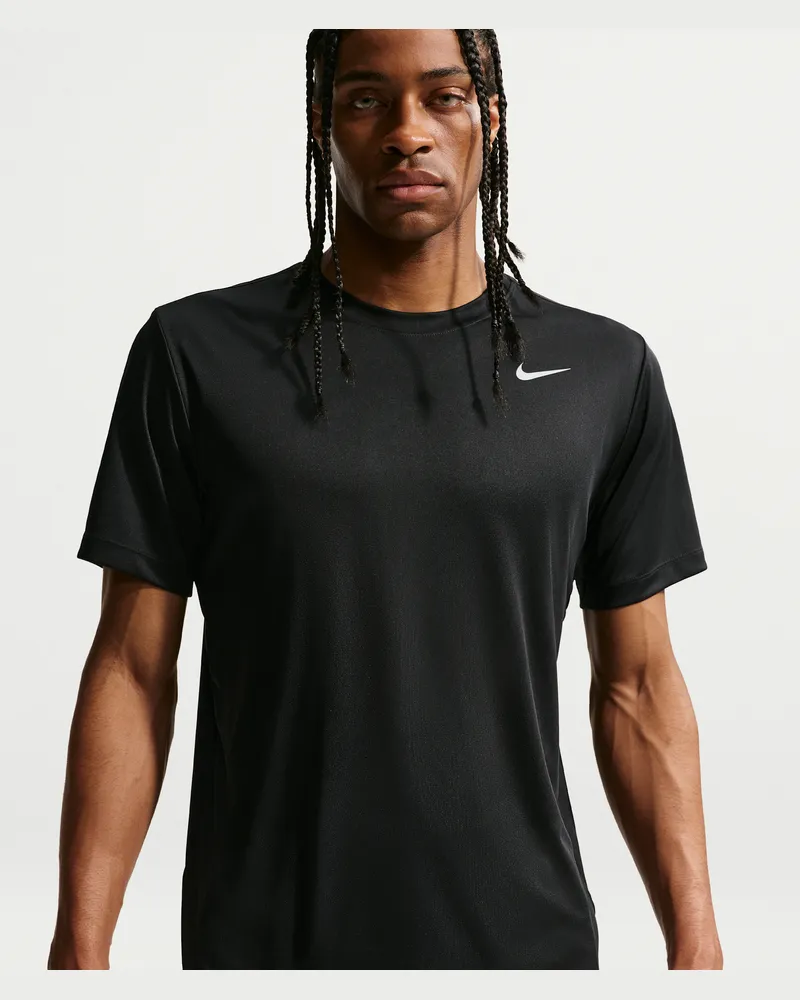 Nike Dri-FIT Trainings-T-Shirt (Herren) - Schwarz Schwarz