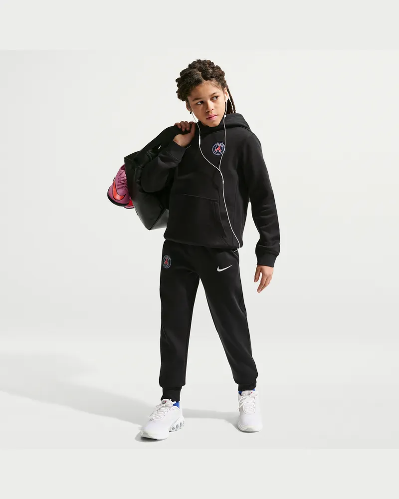 Nike Paris Saint-Germain Club Fleece  Football Jogger (ältere Kinder, Jungen) - Schwarz Schwarz