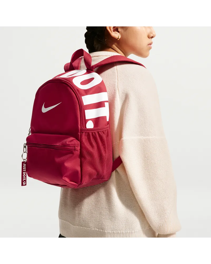 Nike JDI Rucksack 2.0 Minirucksack (11 l, Kinder) - Rot Rot