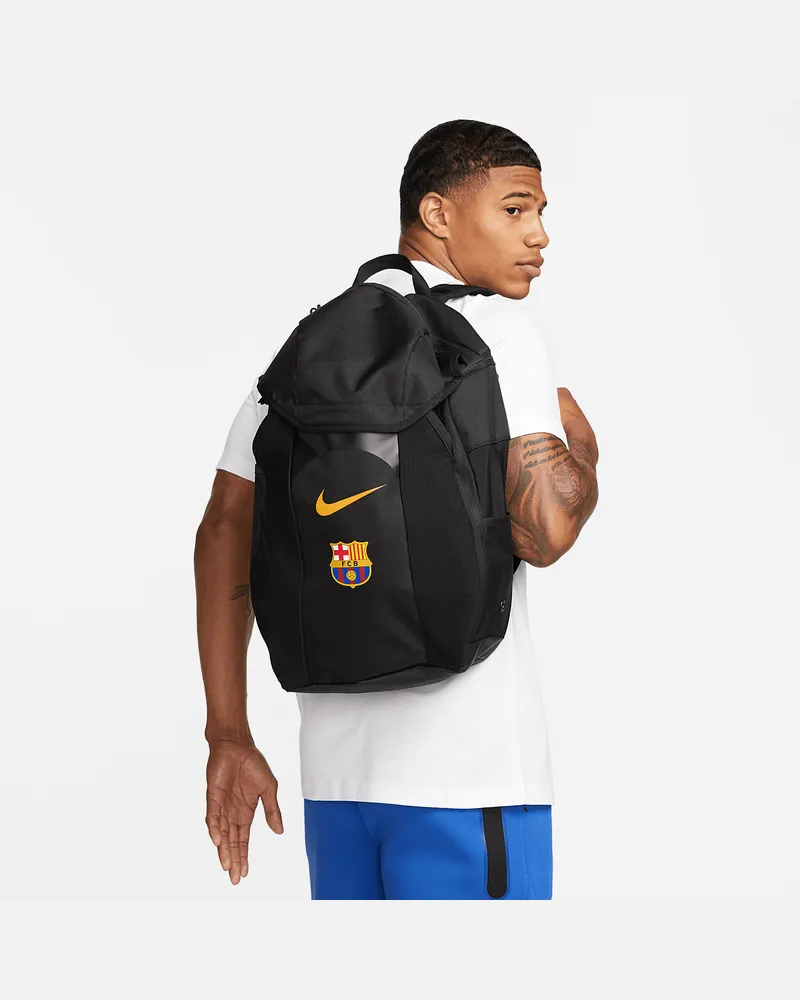 Nike FC Barcelona Academy Fußballrucksack (30 l) - Schwarz Schwarz