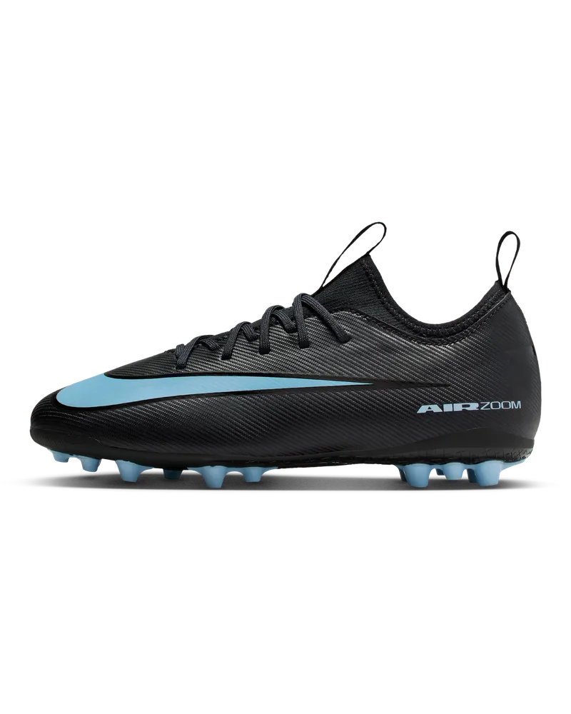Nike Jr. Mercurial Vapor 16 Academy AG Low-Top-Fußballschuh (jüngere/ältere Kinder) - Schwarz Schwarz