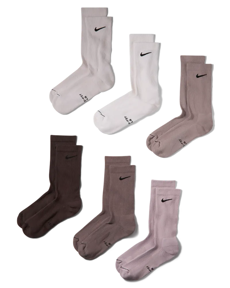 Nike Everyday Elevated Crew-Socken (6 Paar) - Multi-Color Multi-color