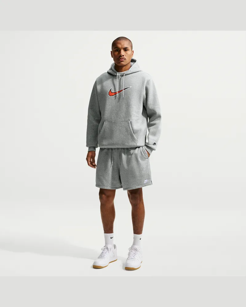 Nike Club Flow-Shorts aus French Terry für Herren - Grau Grau