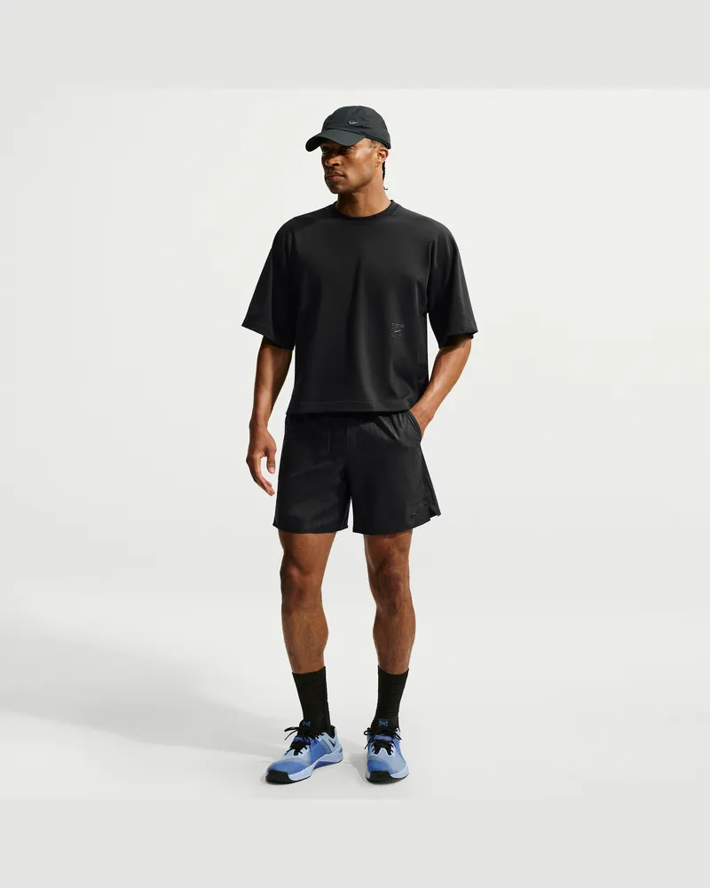 Nike N.A.C. Unlimited Dri-FIT Shorts (ca. 18 cm, Herren) - Schwarz Schwarz
