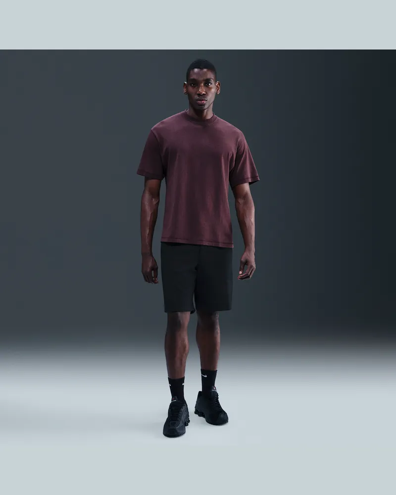 Nike Wool Classics Shorts aus Webmaterial - Schwarz Schwarz