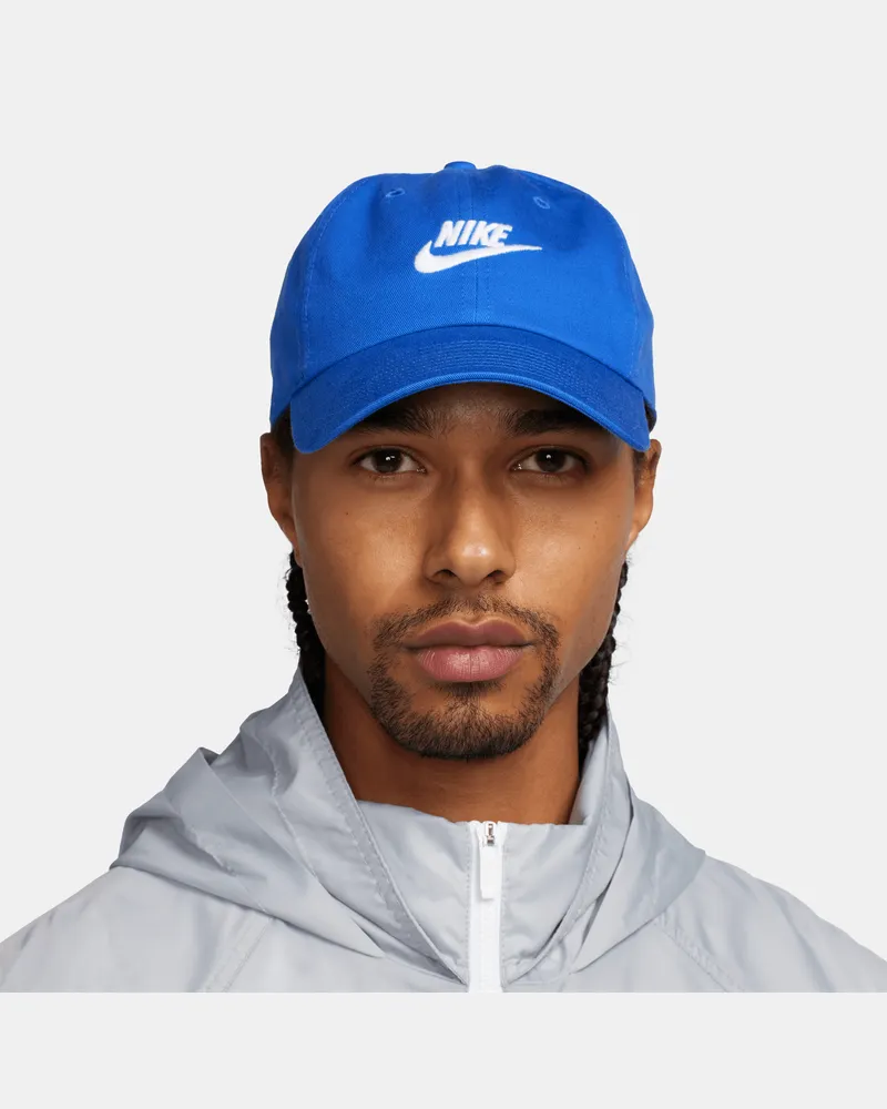 Nike Club unstrukturierte Futura Wash-Cap - Blau Blau