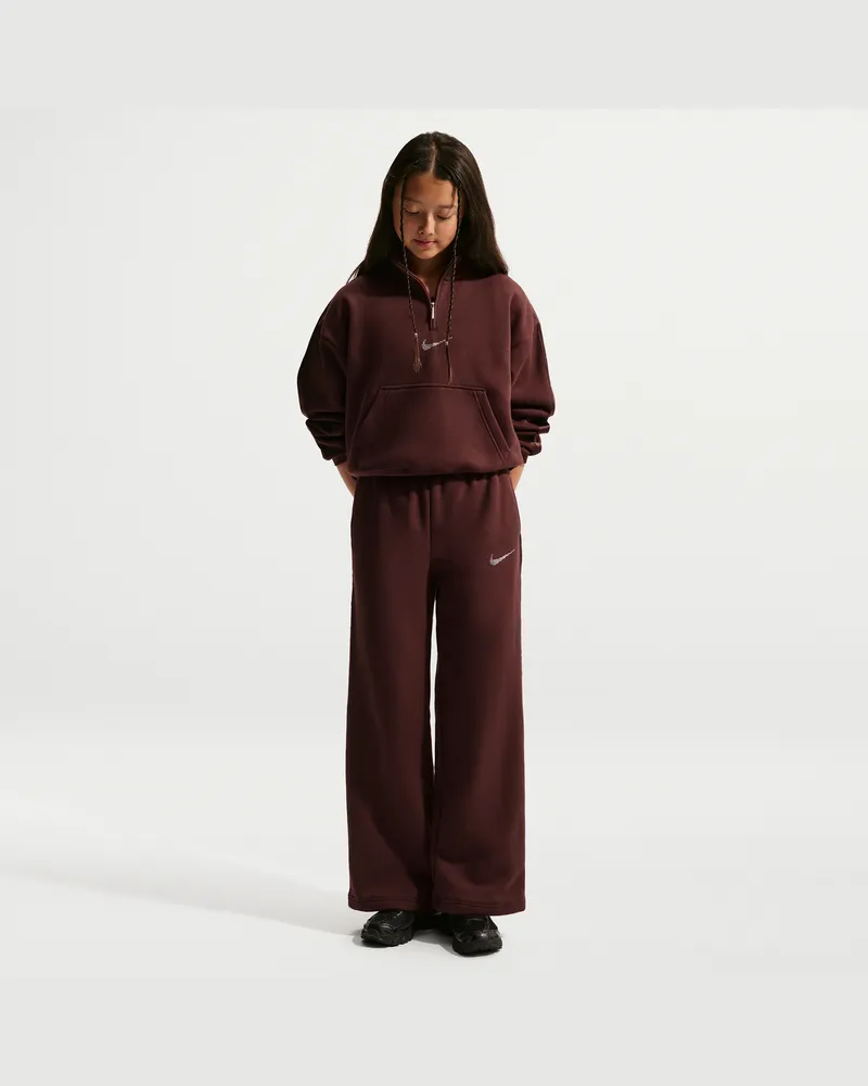 Nike Studio Fleece Hose (ältere Kinder, Mädchen) - Lila Lila