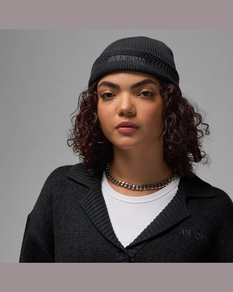 Jordan Air  Terra Beanie - Schwarz Schwarz