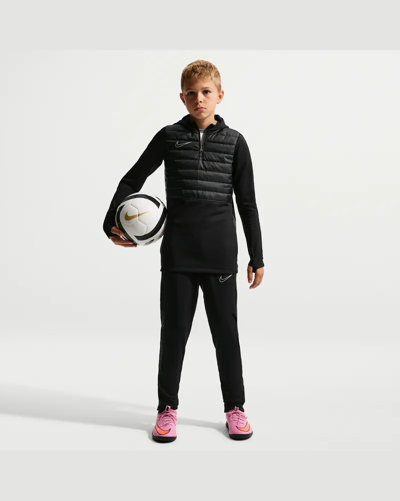 Nike Academy Winter Warrior Therma-FIT Fußballhose (ältere Kinder) - Schwarz Schwarz