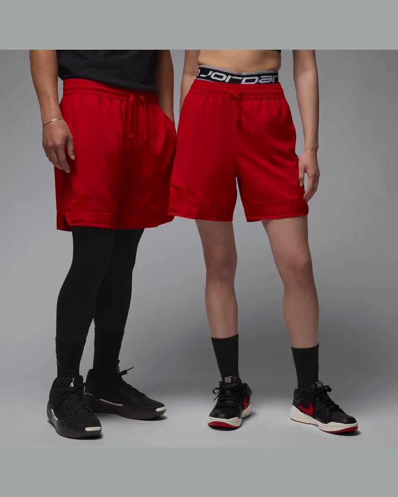 Jordan Sport Diamond Shorts aus Dri-FIT-Gewebe für Herren - Rot Rot