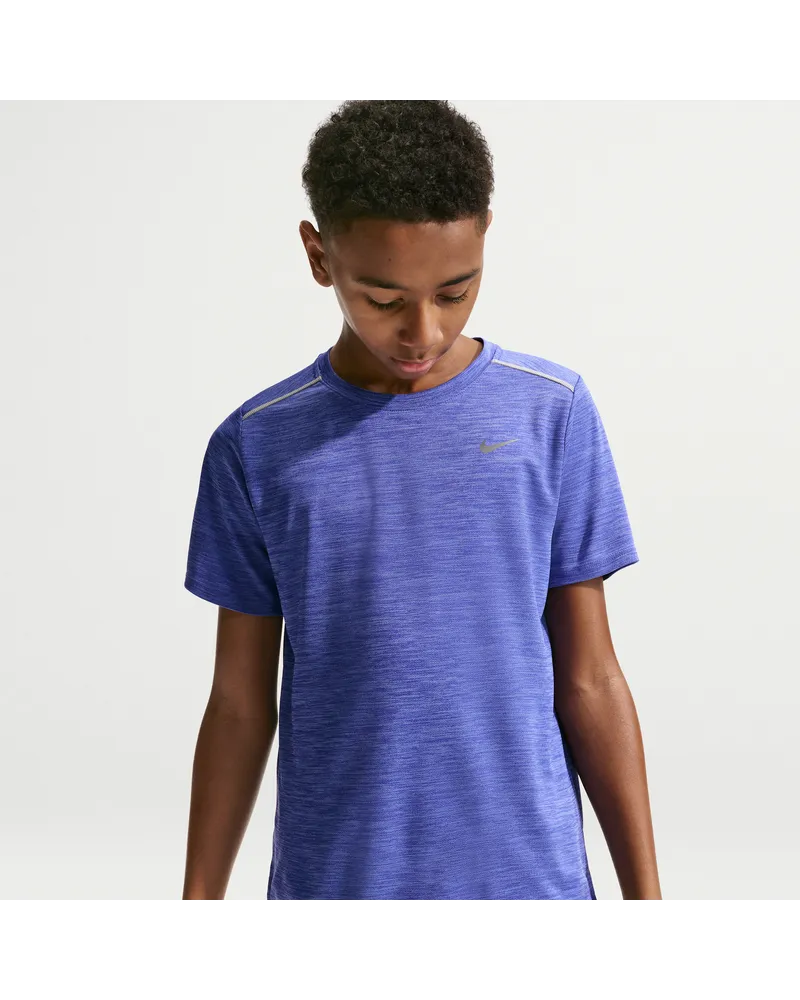 Nike Miler Dri-FIT Kurzarmshirt (ältere Kinder) - Blau Blau
