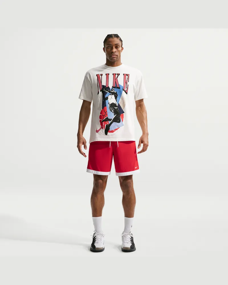 Nike DNA Academy Dri-FIT Basketballshorts (Herren, ca. 20 cm) - Rot Rot