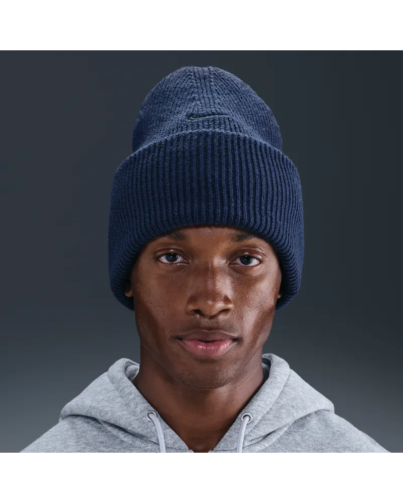 Nike Peak Premium-Beanie - Blau Blau