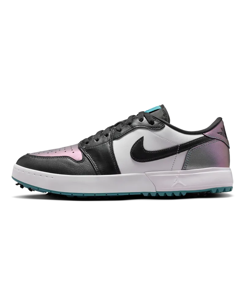 Jordan Air  1 Low G Golfschuh mit Spikes - Grün Grün