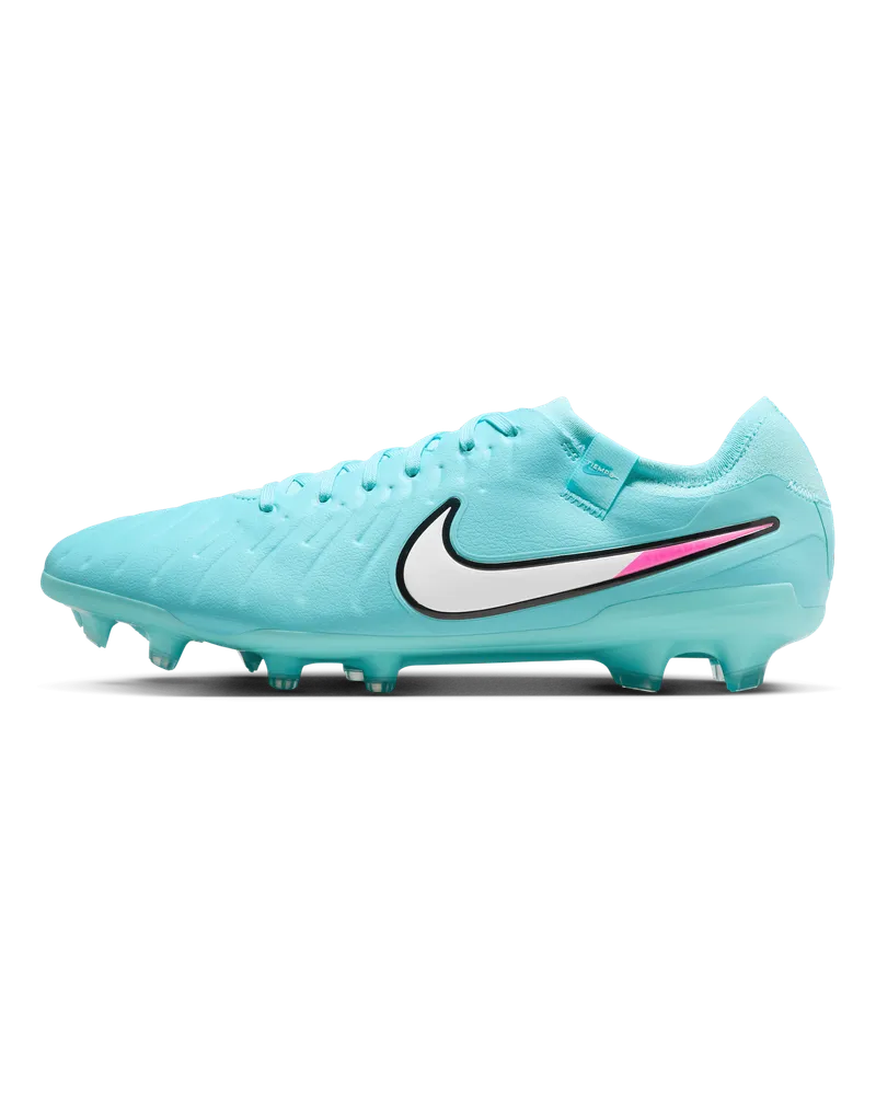 Nike Tiempo Legend 10 Pro Low Top Fußballschuh für normalen Rasen - Blau Blau
