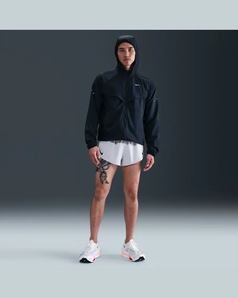 Nike AeroSwift Dri-FIT-ADV-Laufshorts mit Innenslip für Herren (ca. 5 cm) - Grau Grau