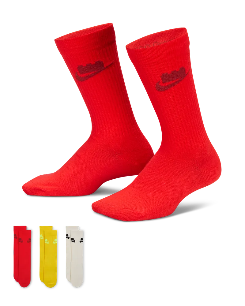 Nike x LEGO® Kollektion Everyday Essentials Crew-Socken (3 Paar) - Multi-Color Multi-color