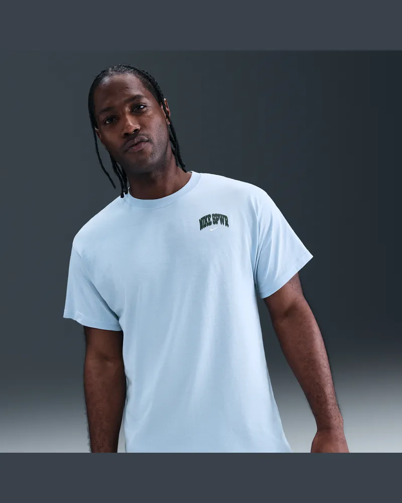 Nike Herren-T-Shirt mit Grafik - Blau Blau