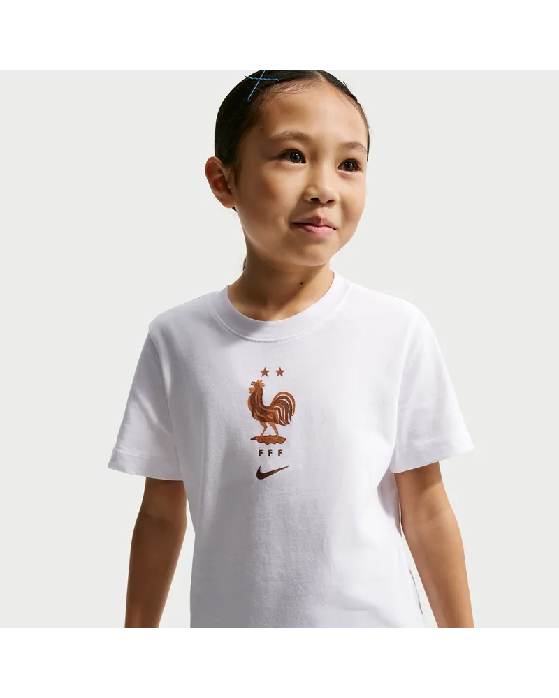Nike FFF Fußball-T-Shirt für ältere Kinder - Weiß Weiß