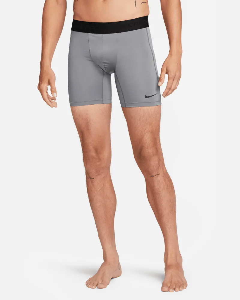 Nike Pro Dri-FIT Fitnessshorts für Herren - Grau Grau
