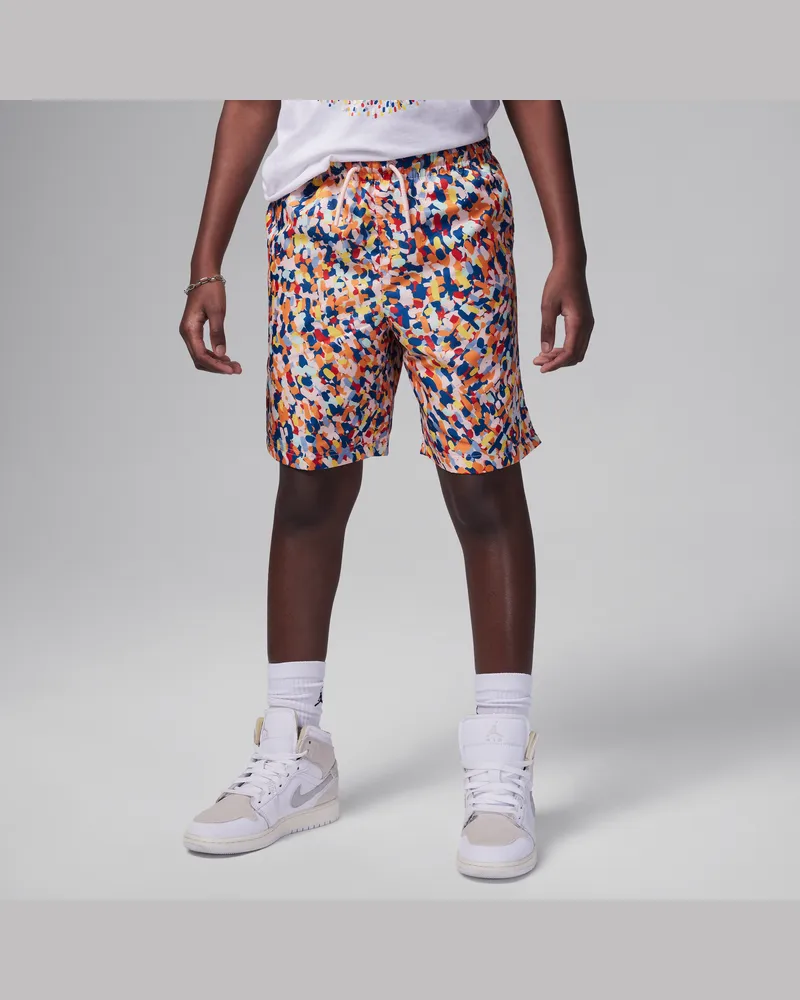 Jordan MJ Essentials Poolside Shorts mit Print für ältere Kinder - Pink Pink