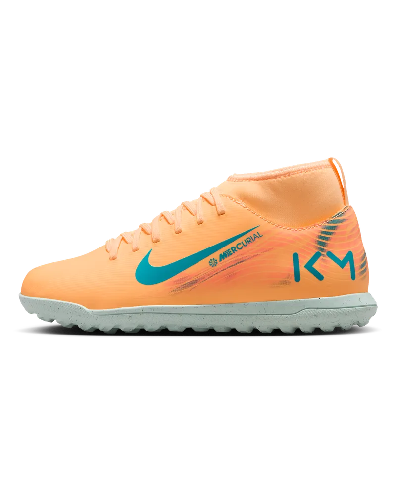Nike Jr. Mercurial Superfly 10 Club "Kylian Mbappé" TF High-Top-Fußballschuh für ältere Kinder - Orange Orange