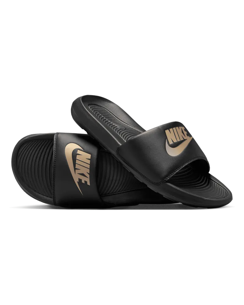 Nike Victori One Slides (Herren) - Schwarz Schwarz