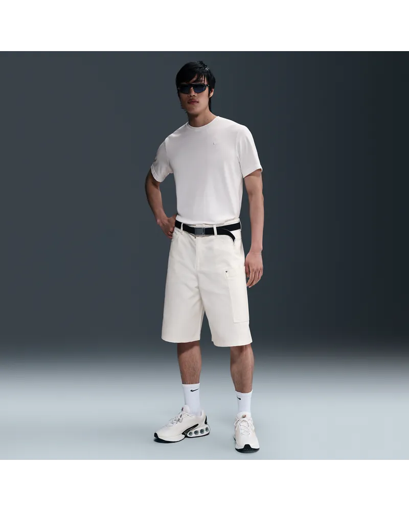 Nike Life große Canvas-Shorts (Herren) - Weiß Weiß